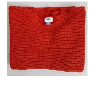 Cozy Orange Sweater NWOT (Old Navy)
